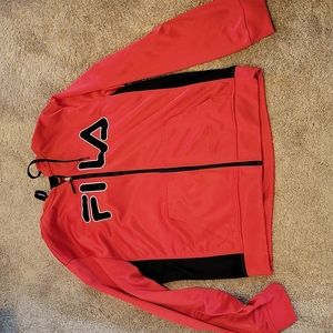 Excellent used condition Fila men's zip up hoodie